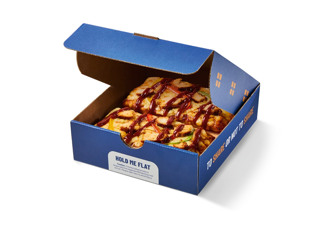 2 Slice Firecracker Chicken Pizza Box