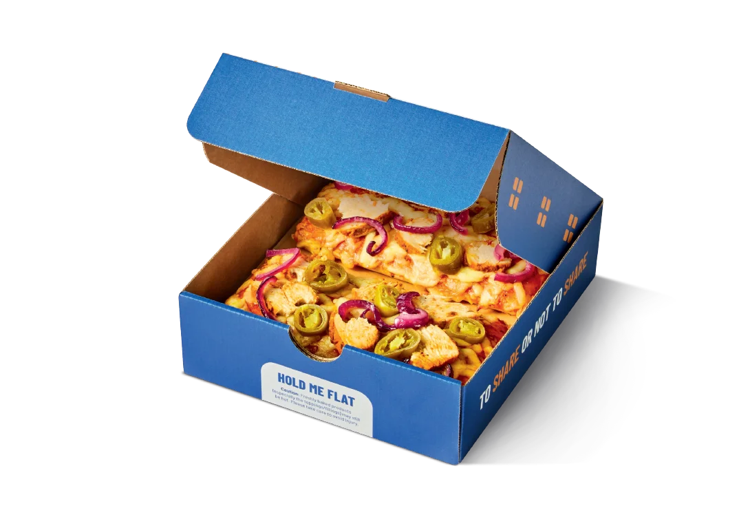2 Slice Spicy Chicken Pizza Box
