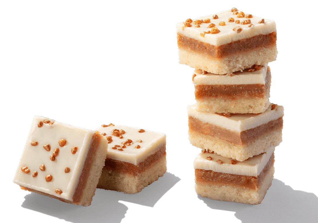 Christmas Mini Caramel Shortbread