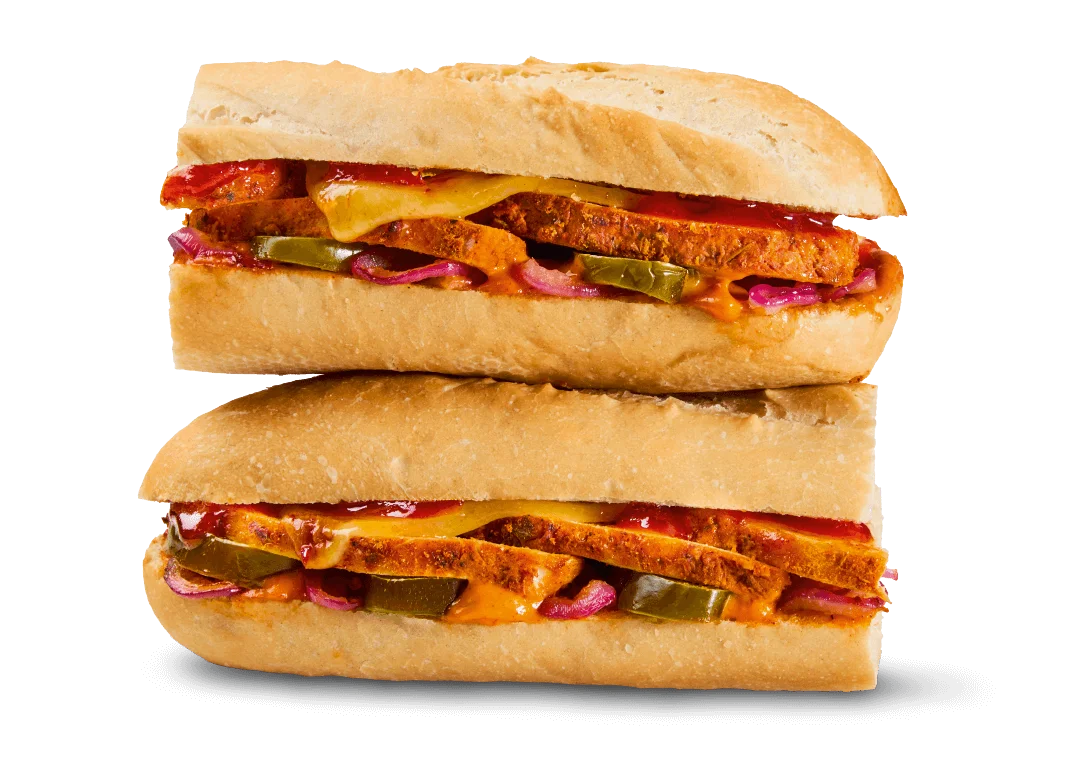 Hot Mexican Chicken Baguette