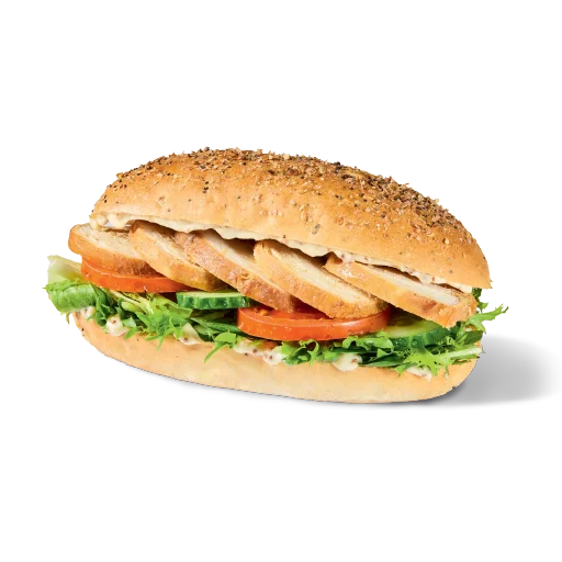 Roast Chicken & Honey Mustard Mayo Oval Bite